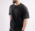 Mineral Wash Drop-Shoulder T-Shirt