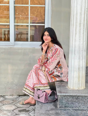 Bahar-e-Rang – 2 Piece Printed Lawn Co-ord Set