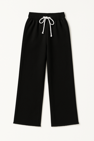 Black Baggy Style Denim Jeans for women