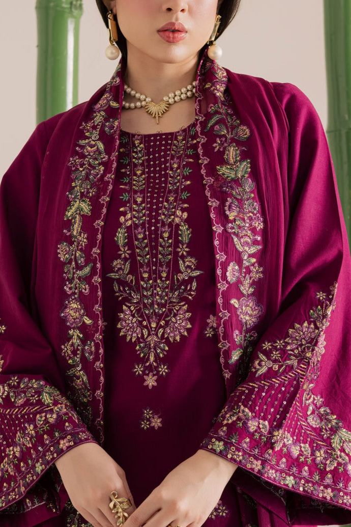 3 Piece - Unstitched Fully Embroidered Lawn
Suit D-1026