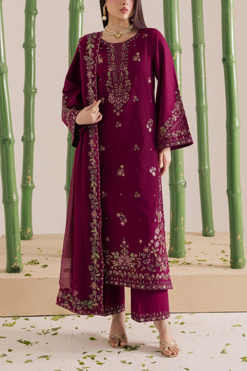 3 Piece - Unstitched Fully Embroidered Lawn
Suit D-1026