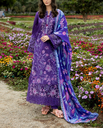 3 Piece - Unstitched Fully Embroidered Lawn
Suit D-1031