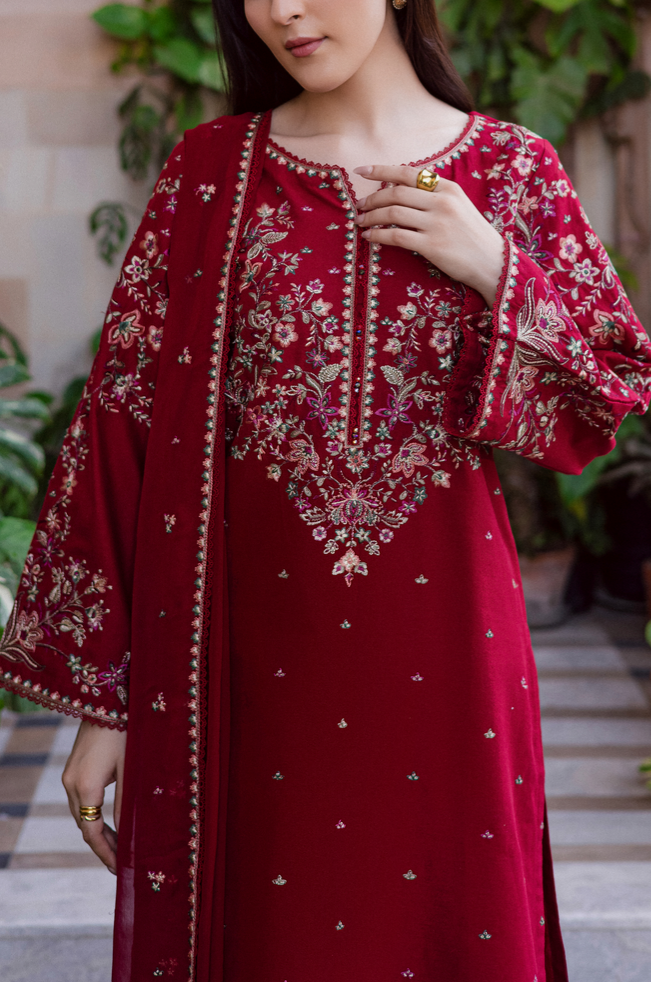 3 Piece - Unstitched Fully Embroidered Lawn
Suit D-1028